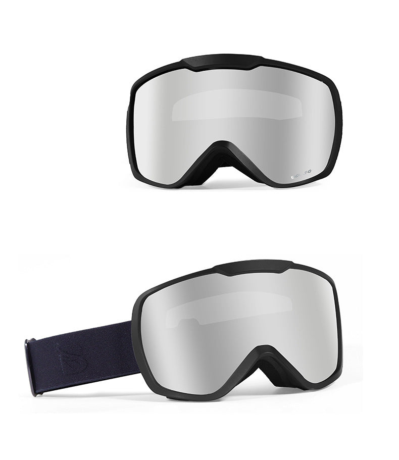 Double Fog-proof Large Cylinder Ski Glasses