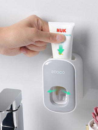 Automatic Toothpaste Holder Bathroom Accessories Set Dispenser