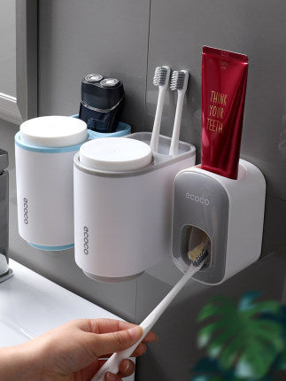 Automatic Toothpaste Holder Bathroom Accessories Set Dispenser