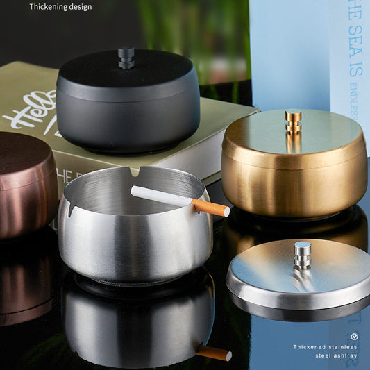 Stainless Steel Ashtray Thickened