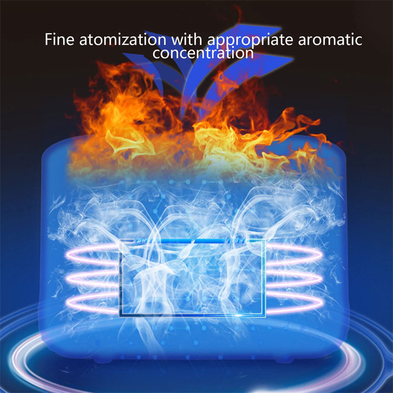 ヘラジカ炎加湿器ディフューザーミュート家庭雰囲気ランプクリスマス家の装飾