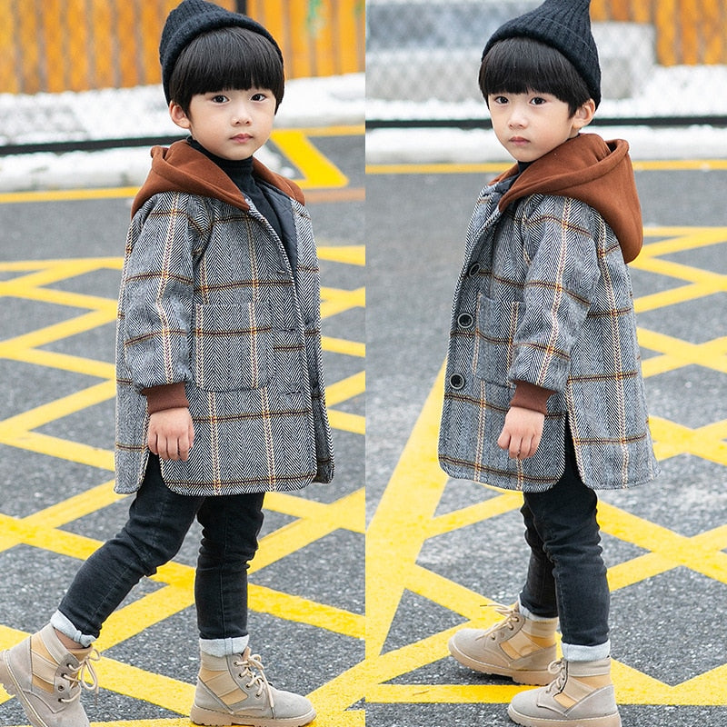 Boys woolen coat