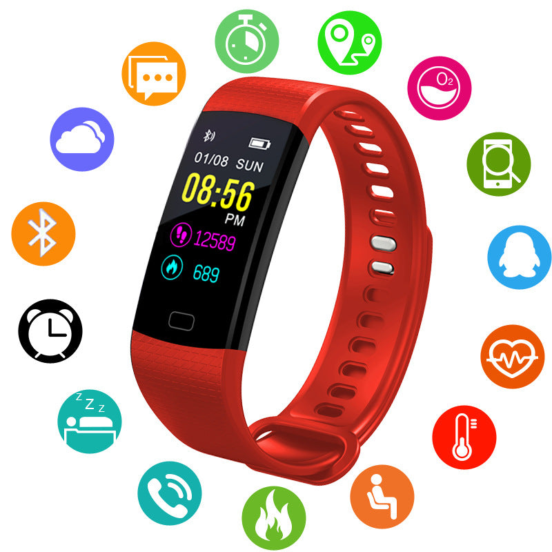 LIGE color screen multifunctional smart bracelet