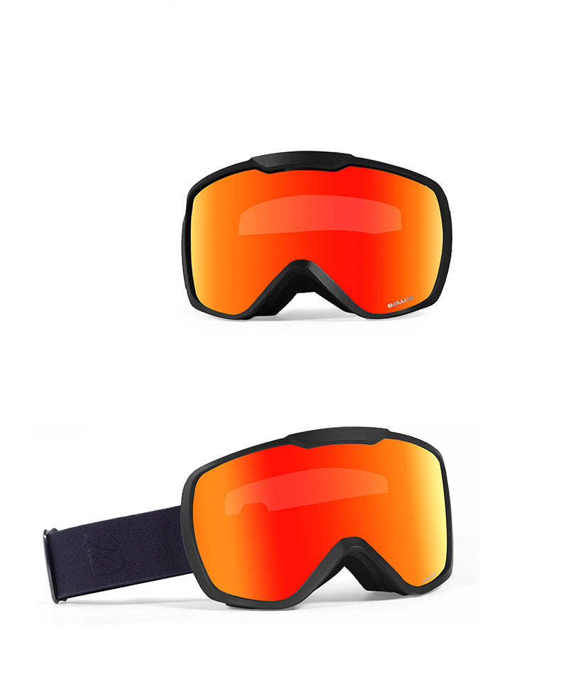 Double Fog-proof Large Cylinder Ski Glasses