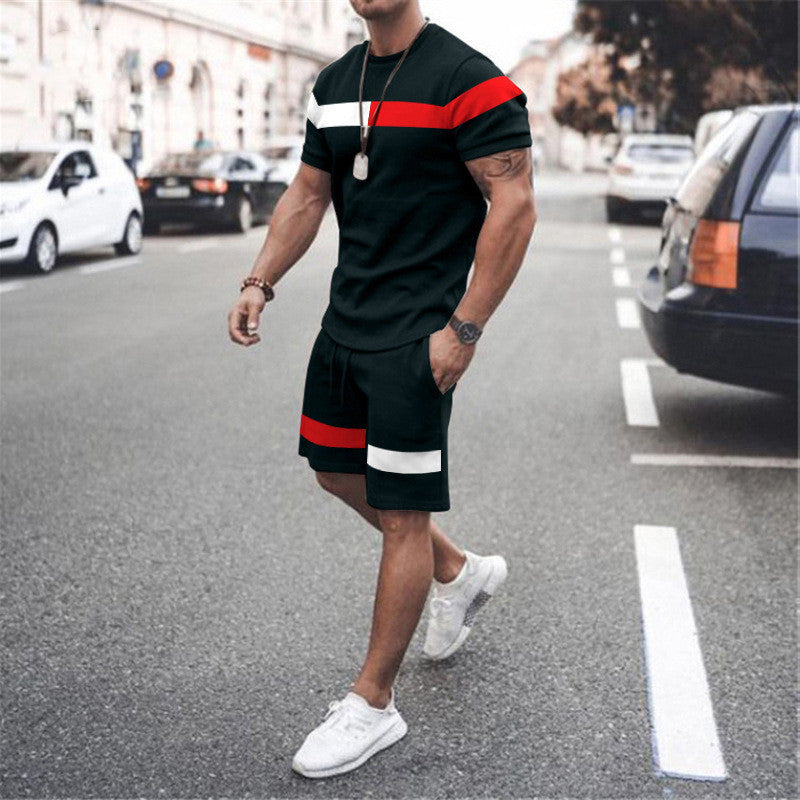 Men's Fitness suit Short Sleeve