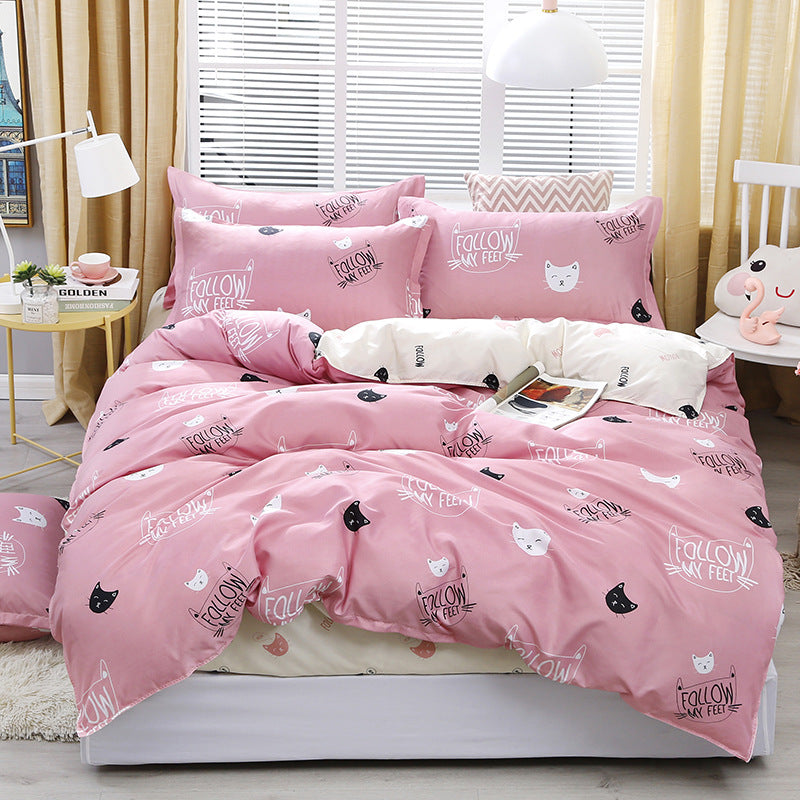 Bedding Four-piece Set Bed Sheet Quilt Cover