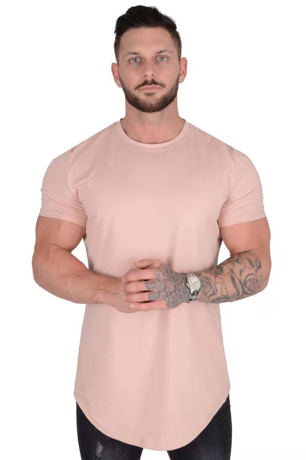 Loose Sports Running Leisure Short Sleeve Fitness Men's T-shirt