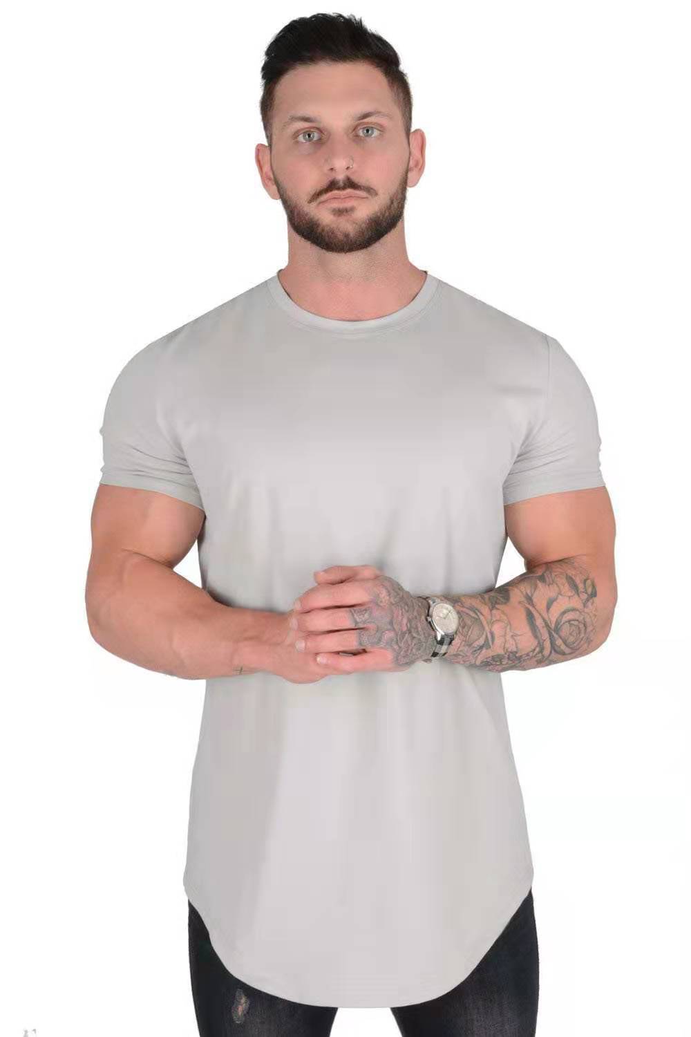 Loose Sports Running Leisure Short Sleeve Fitness Men's T-shirt