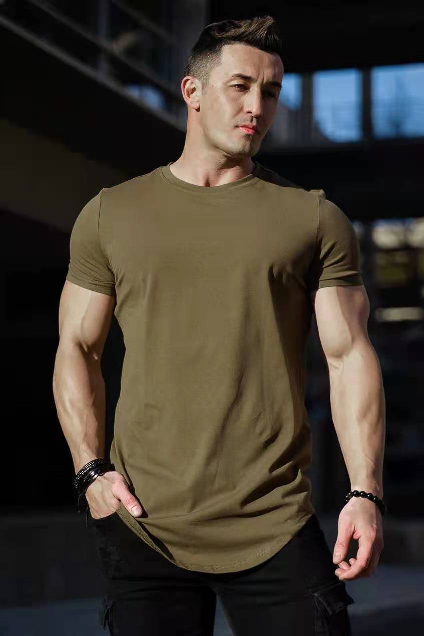 Loose Sports Running Leisure Short Sleeve Fitness Men's T-shirt