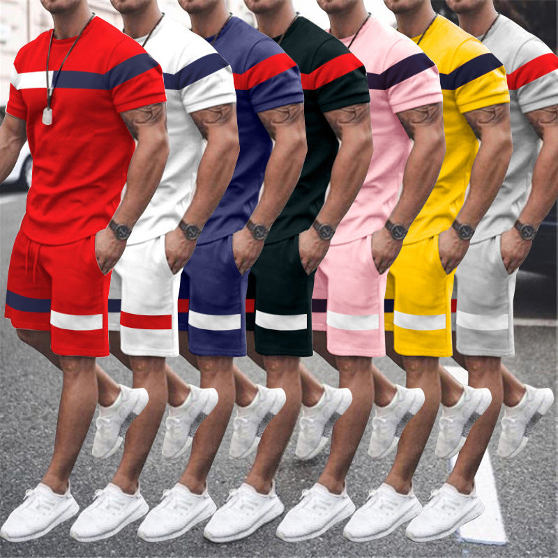 Men's Fitness suit Short Sleeve