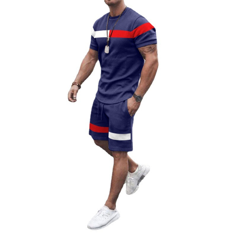 Men's Fitness suit Short Sleeve