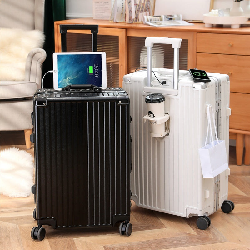 Cup Holder Luggage Universal Wheel Female