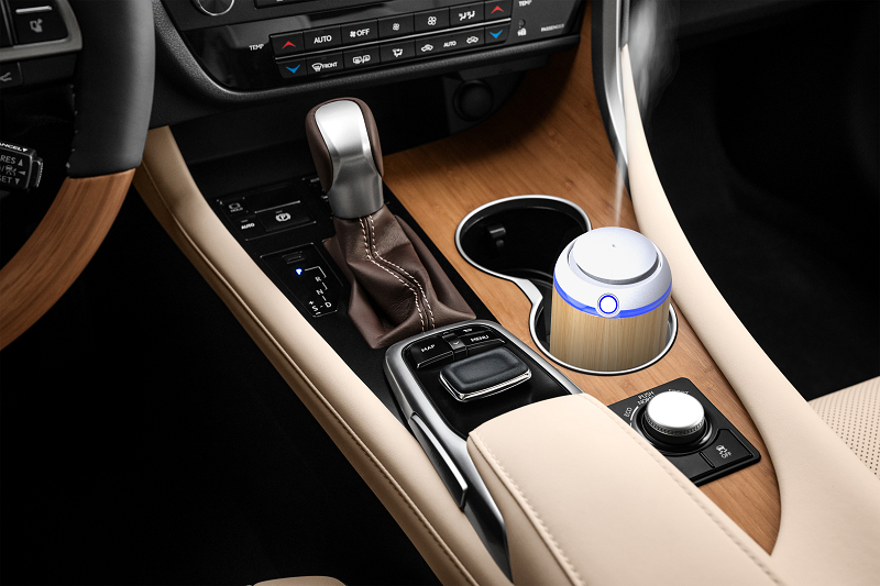 Car Aroma Diffusser USB Waterless Oil Sprayer With 2000mAh Battery